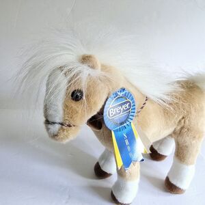 NWT Breyer Morgan Plush Horse Stuffed Plush Pony 2020 13" x 10”